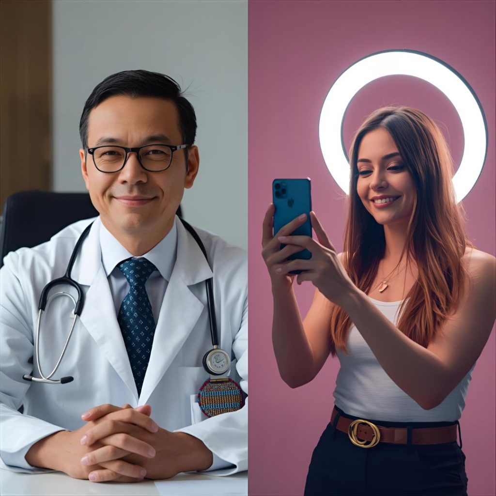 Ilustrasi KOL dan Influencer